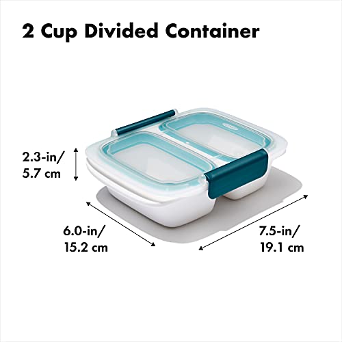 Good Grips Prep & Go 2 Cup Divided Food Storage Container