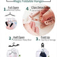 12 Piece Foldable Travel Hangers with Clips