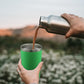 20oz Tumbler with Lid Stainless Steel Tumblers Insulated Mug Green 12P (12 Count)