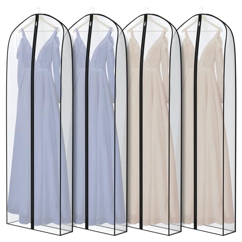 Breathable Dress Bags for Gowns Long Wedding Dress Storage Bags 72in
