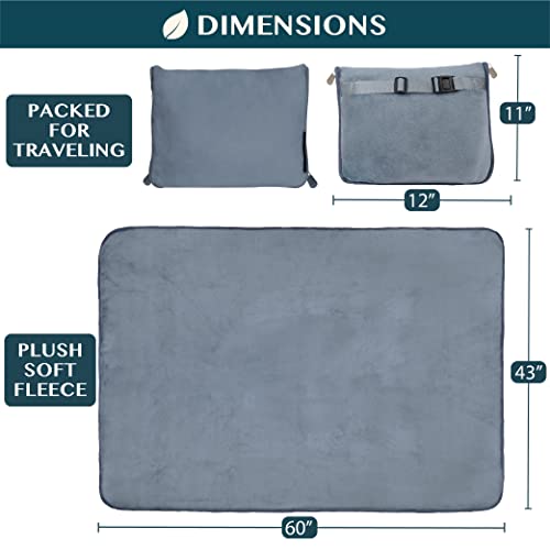 Travel Blanket Pillow