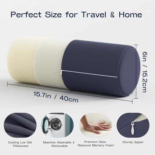 Neck Roll Pillow for Neck Pain Relief