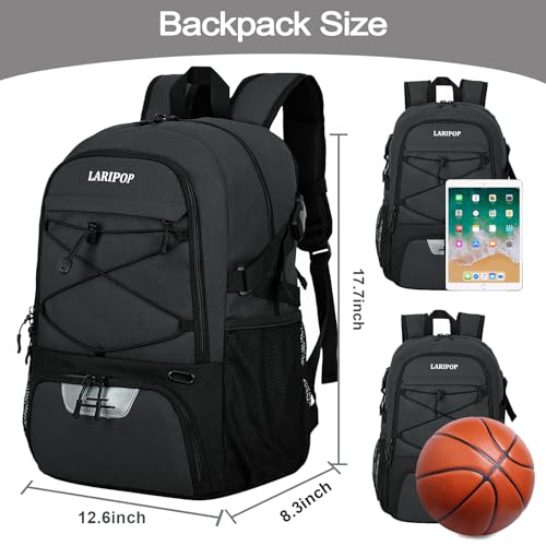 Basketball Backpack with Ball Compartment