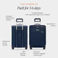 Baseline Compact Checked 24 Inch Softside Luggage