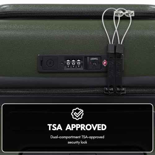 Hardside Carry On Luggage 22x14x9 Airline Approved