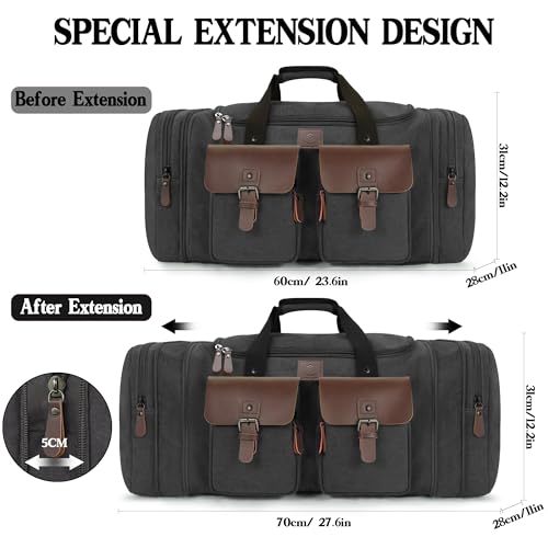 Canvas Duffle Bag for Men