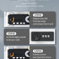 20 Position Key Cabinet with Combination Lock Resettable White Digital Security Storage Box Steel Key Organizer with Colorful Key Tag Labels Stickers and Hooks