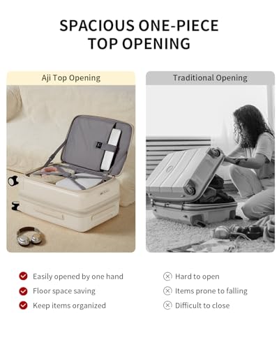 Expandable Top Opening Carry On Luggage Airline Approved