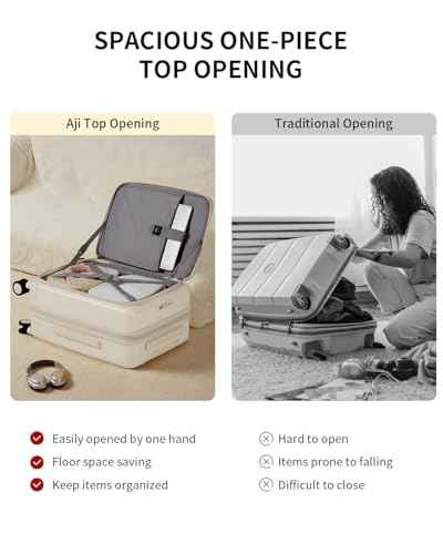 Expandable Top Opening Luggage Sets 2 Piece with Spinner Wheel (2 Count)