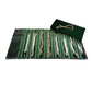 Travel Jewelry Roll Bag Portable Organizer Pouch With Grids&PVC Cover Storage Bags for Necklace