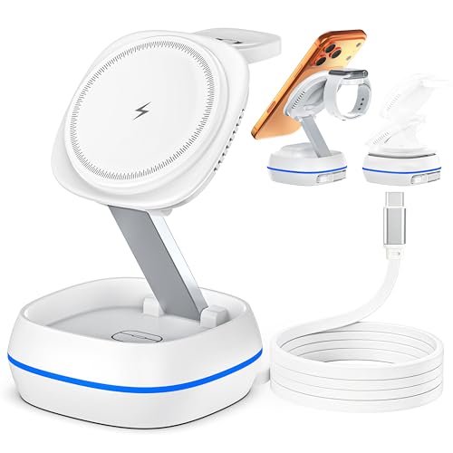MFI Certified 3 in 1 Magsafe Wireless Charging Station
