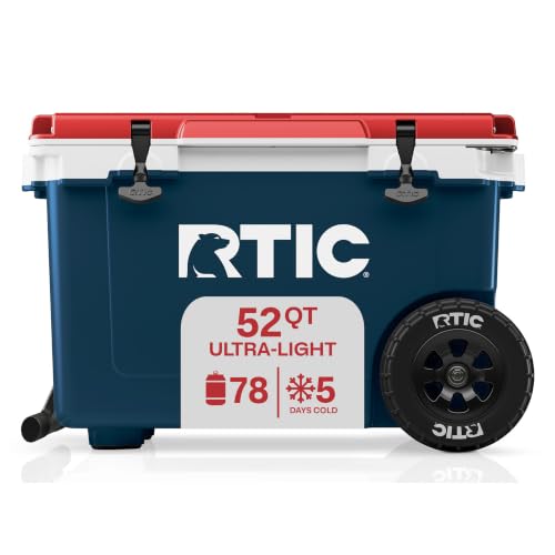 52 QT Ultra Light Wheeled Hard Cooler