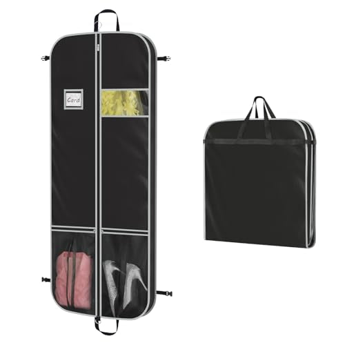 Upgrade Garment Bag Travel and Wardrobe Clothes Protector 60 in