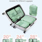 Compression Packing Cubes for Travel (6 Count)
