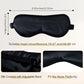 Adjustable 100% 22 Momme Mulberry Silk Sleep Mask