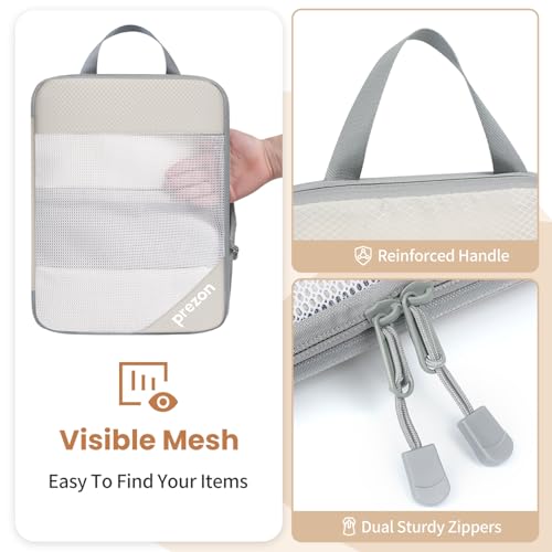 Compression Packing Cubes for Travel (6 Count)