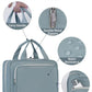 Travel Toiletry Bag for Women Large Hanging Makeup Bag Organizer Toiletries Bag for Full Size Essentials Accessories Cosmetics