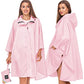 Unisex Rain Poncho Hooded Waterproof Raincoat for Adults Women