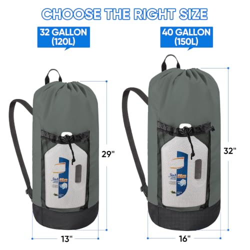150L Laundry Bag Backpack
