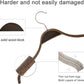 Slim Wooden Hangers with Extra Soft Non (30 Count)