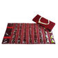 Travel Jewelry Roll Bag Portable Organizer Pouch With Grids&PVC Cover Storage Bags for Necklace