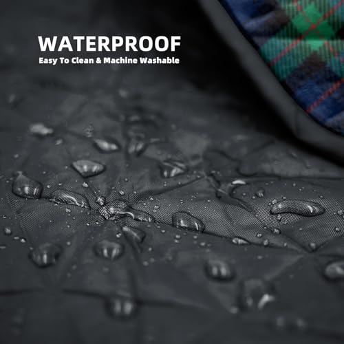 Large Waterproof Outdoor Blanket Thick Fleece 80" x 58"