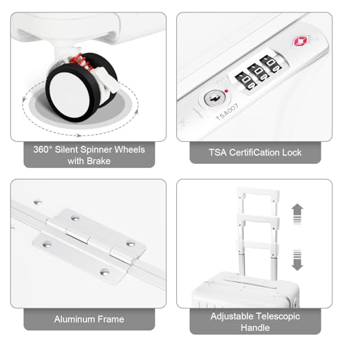 Ride On Luggage with Foldable Seat&Seat Belt