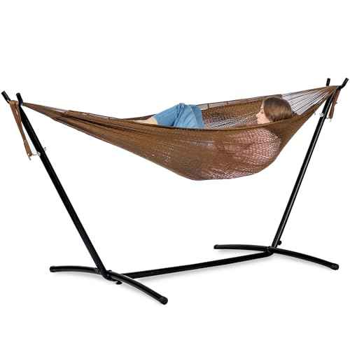 Double Hammock with Stand for Outside