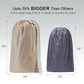 2 Pack XL Nylon Laundry Bag with Strap (2 Count)