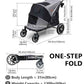 Dog Stroller for Large & Medium Dogs