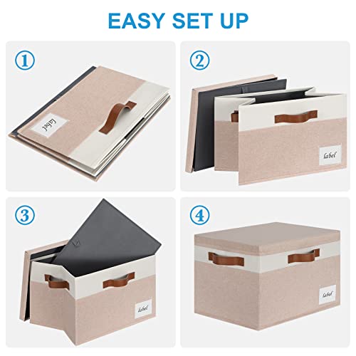 Extra Large Storage Bins with Lids (3 Count)