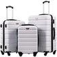 Luggage Set Lightweight Durable Hardshell (3 Count)