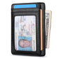 Slim Minimalist Front Pocket RFID Blocking Leather Wallets for Men and Women