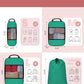 6 PCS Set Compression Packing Cubes for Travel (6 Count)