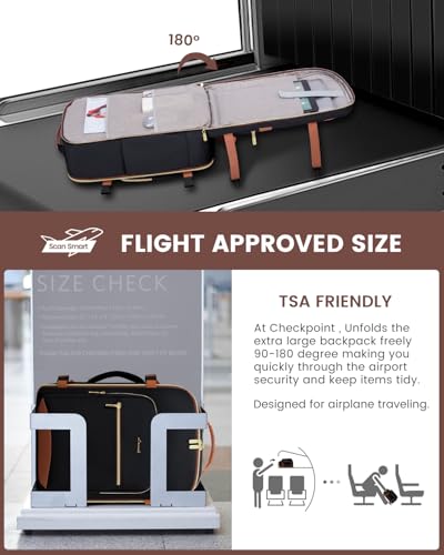 40L Travel Backpack for Women & Men