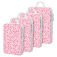 4 Set Compression Packing Cubes For Travel Bags Organizer For Luggage Suitcase Organizer