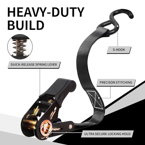 Ratchet Tie Down Straps (90 Foot)