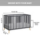 Cozy Nest Convertible Island Crib