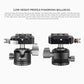 50" Compact Carbon Fiber Camera Tripod Ball Head LS