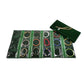 Travel Jewelry Roll Bag Portable Organizer Pouch With Grids&PVC Cover Storage Bags for Necklace