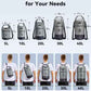 Waterproof Dry Bag Backpack with Zippered Pocket