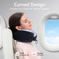 Travel Neck Pillow Airplane Neck Support Ergonomic Design for Traveling
