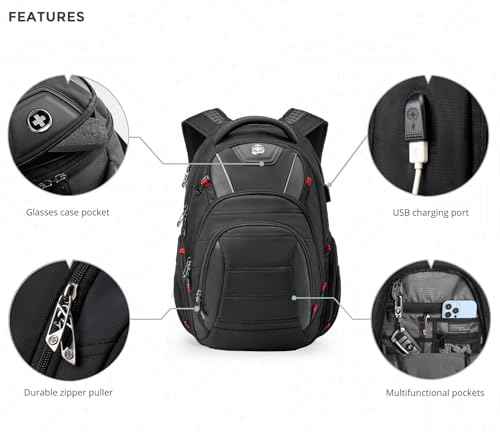 Design Travel Backpack for Men with Finder（color random）