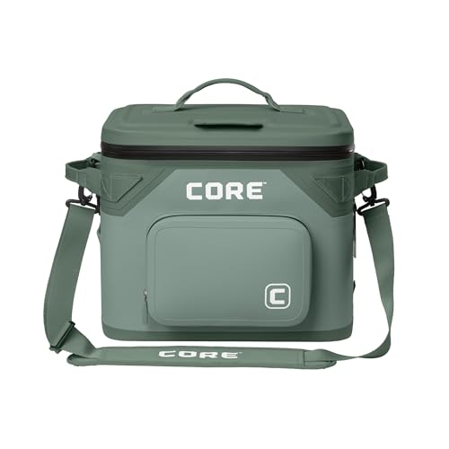 Magnetic Leak Proof 18 Can Soft Cooler with Waterproof Zipper