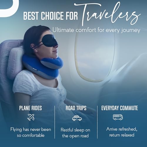 Travel Neck Pillow for Airplane