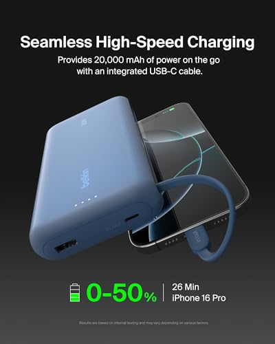 20000mAh 30W USB C Power Bank