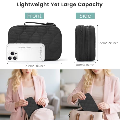 Tech Pouch Lightweight Electronics Organizer Travel Case