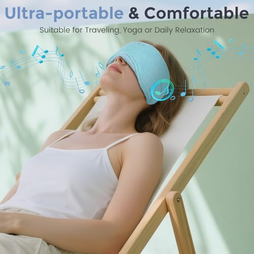 Sleep Headphones with Bluetooth 5.4 Sleep Mask