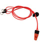 Orange Safety Ultra Light Bino Harness with Emergency Whistle
