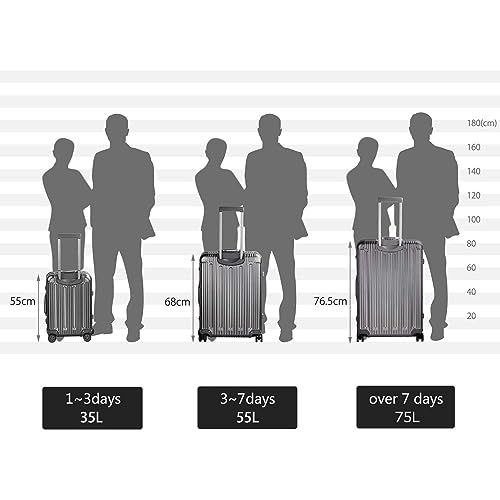All Aluminum Luggage Zipperless Hard Shell Suitcase with TSA Lock Spinner Wheels Lightweight Metal Alloy Suitcases